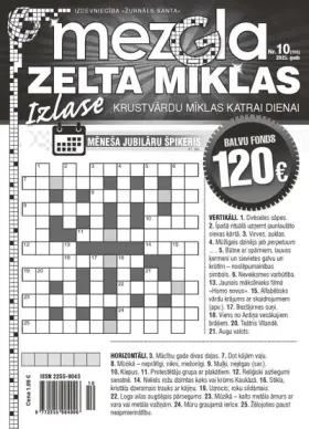 MEZGLA ZELTA MĪKLAS — Nr. 10