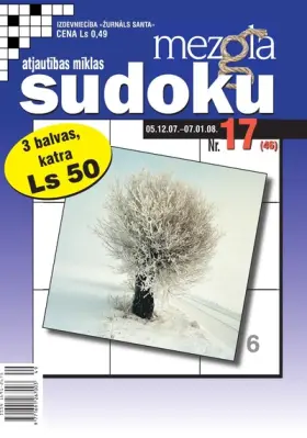 MEZGLA SUDOKU — Nr. 17