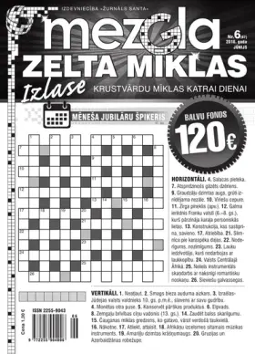MEZGLA ZELTA MĪKLAS — Nr. 06
