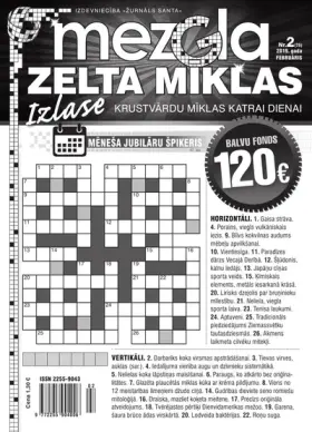MEZGLA ZELTA MĪKLAS — Nr. 02
