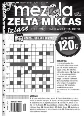 MEZGLA ZELTA MĪKLAS — Nr. 08