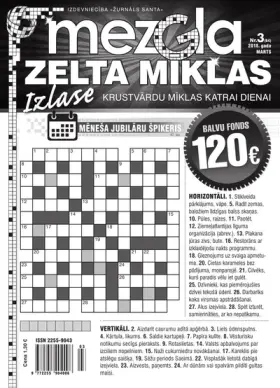 MEZGLA ZELTA MĪKLAS — Nr. 03