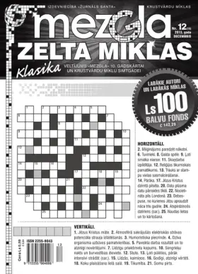 Mezgla Zelta Mīklas — Nr. 12