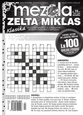 Mezgla Zelta Mīklas — Nr. 11
