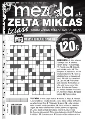 MEZGLA ZELTA MĪKLAS — Nr. 01