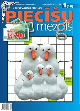 PIECĪŠU MEZGLS — Nr. 01