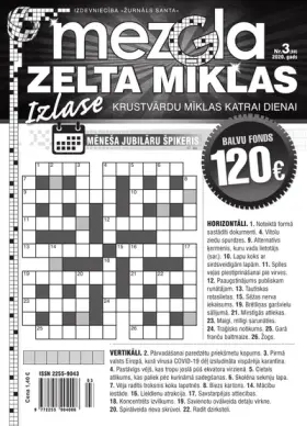MEZGLA ZELTA MĪKLAS — Nr. 03