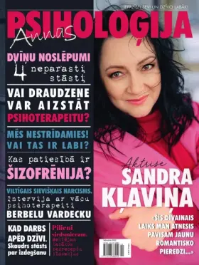 ANNAS PSIHOLOĢIJA — Nr. 1