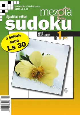 MEZGLA SUDOKU — Nr. 01