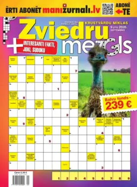 ZVIEDRU MEZGLS — Nr. 09