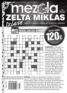 MEZGLA ZELTA MĪKLAS — Nr. 07