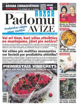 IEVAS PADOMU AVĪZE — Nr. 47
