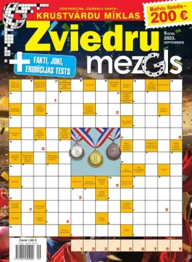 ZVIEDRU MEZGLS — Nr. 09