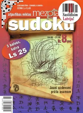 MEZGLA SUDOKU — Nr. 08