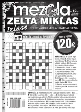 MEZGLA ZELTA MĪKLAS — Nr. 12