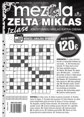 MEZGLA ZELTA MĪKLAS — Nr. 09