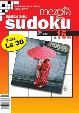 MEZGLA SUDOKU — Nr. 16