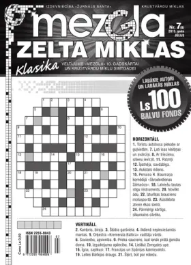 Mezgla Zelta Mīklas — Nr. 07