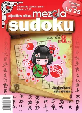 MEZGLA SUDOKU — Nr. 08