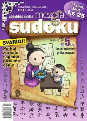 MEZGLA SUDOKU — Nr. 05