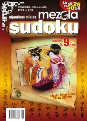 MEZGLA SUDOKU — Nr. 09