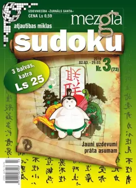 MEZGLA SUDOKU — Nr. 03