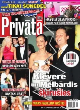 PRIVĀTĀ DZĪVE 2009.10.13 — Nr. 41