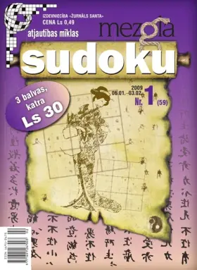 MEZGLA SUDOKU — Nr. 01