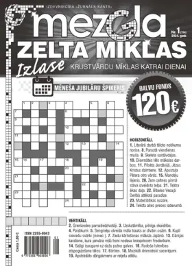MEZGLA ZELTA MĪKLAS — Nr. 01