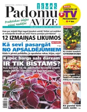 IEVAS PADOMU AVĪZE — Nr. 01