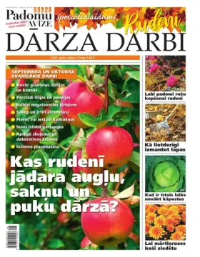 DĀRZA DARBI RUDENĪ 2020