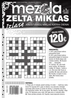 Mezgla Zelta Mīklas — Nr. 01