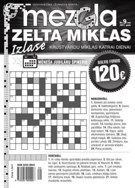 MEZGLA ZELTA MĪKLAS — Nr. 09