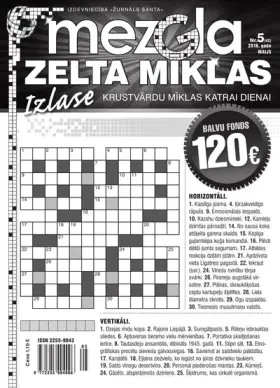 MEZGLA ZELTA MĪKLAS — Nr. 05