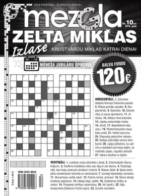 MEZGLA ZELTA MĪKLAS — Nr. 10