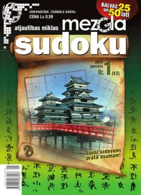 MEZGLA SUDOKU — Nr. 01