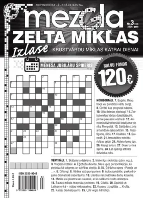 MEZGLA ZELTA MĪKLAS — Nr. 03