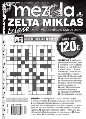 MEZGLA ZELTA MĪKLAS — Nr. 09