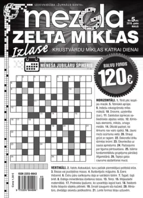 MEZGLA ZELTA MĪKLAS — Nr. 05