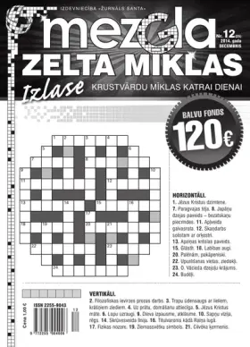 Mezgla Zelta Mīklas — Nr. 12
