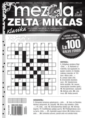 Mezgla Zelta Mīklas — Nr. 01
