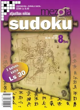 MEZGLA SUDOKU — Nr. 08