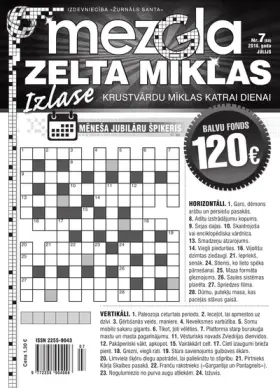 MEZGLA ZELTA MĪKLAS — Nr. 07