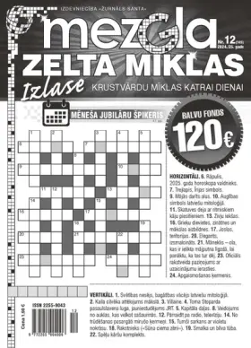 MEZGLA ZELTA MĪKLAS — Nr. 12