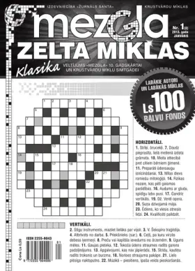 Mezgla Zelta Mīklas — Nr. 01