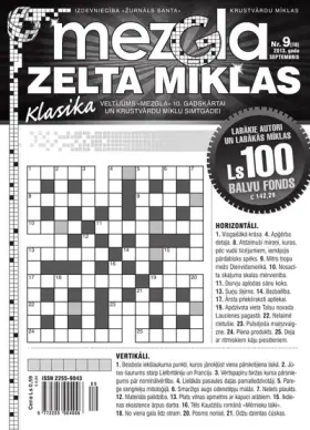 Mezgla Zelta Mīklas — Nr. 09