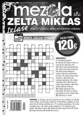 MEZGLA ZELTA MĪKLAS — Nr. 02