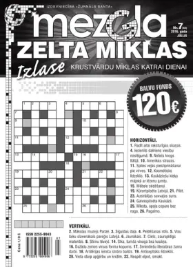 MEZGLA ZELTA MĪKLAS — Nr. 07