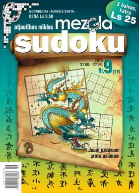 MEZGLA SUDOKU — Nr. 09